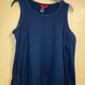 Long sleeve blue shirt